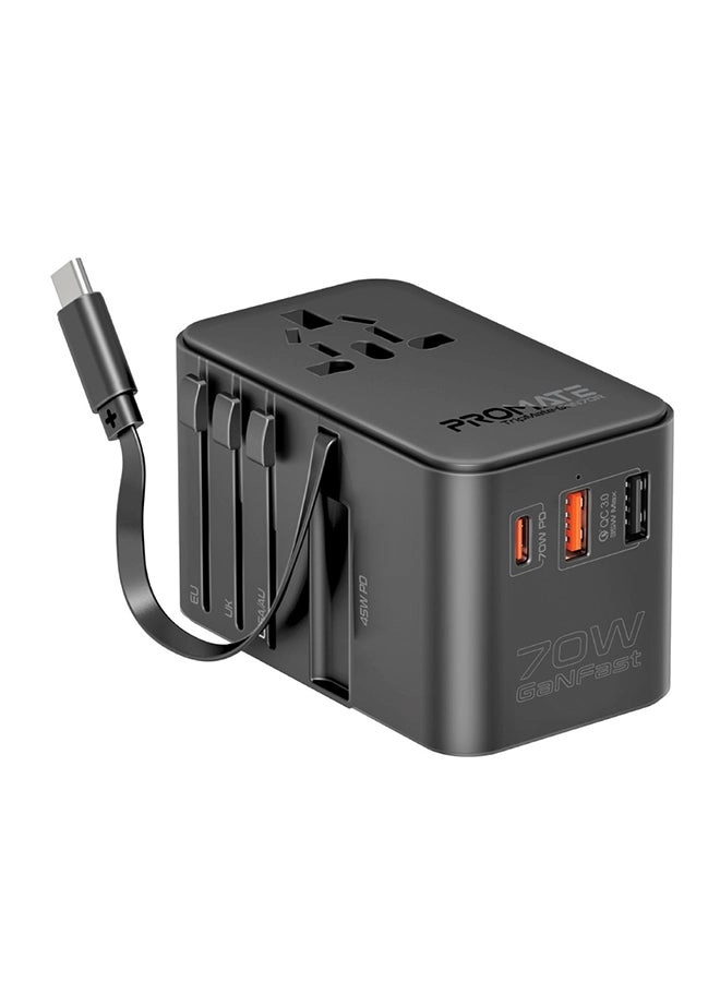 Promate TripMate-GaN70R - A|B|C|F|G|N|O 2500 Watt