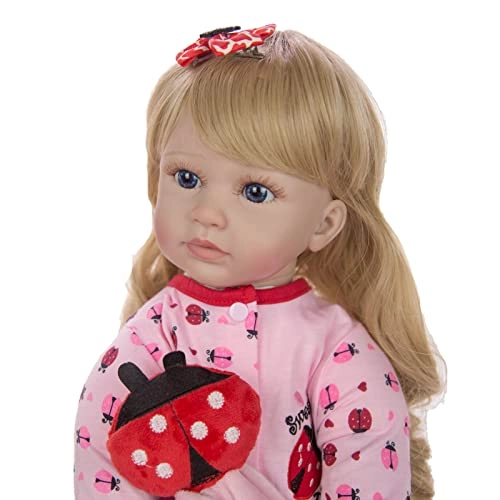 Rebirth Baby Doll - 48cm/58cm Silicone Limbs Cloth Body Panda Clothes Gift Set