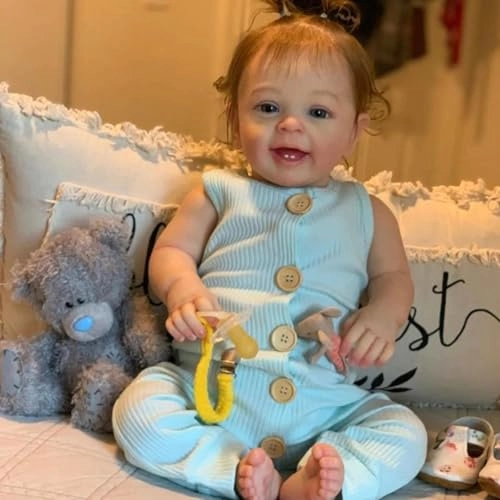 Reborn Baby Doll - 22 Inches / 55 cm Silicone Ages 3+