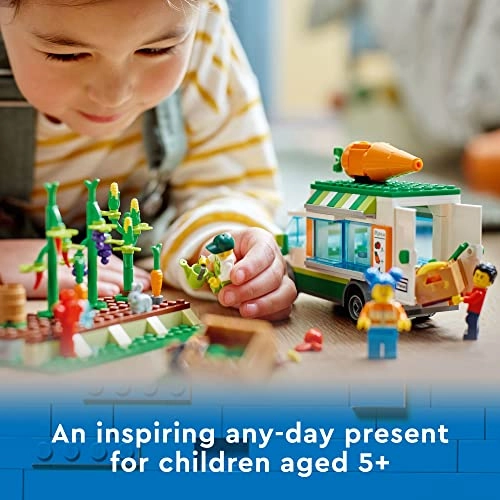 LEGO City Farmers Market Van (60345) - LEGO® CITY