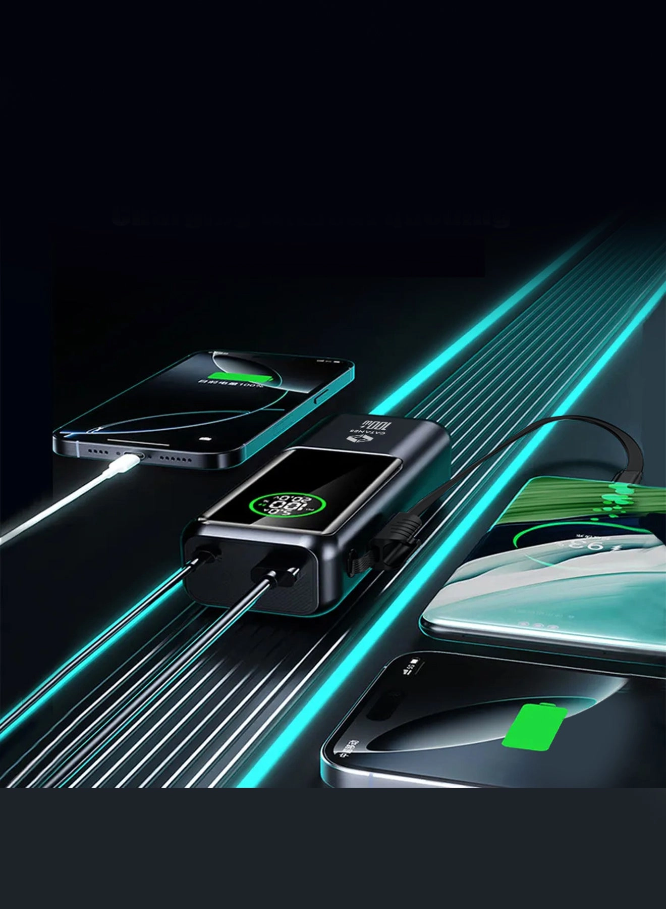 FASTCHARGING - 20000mAh 100W Fast charging