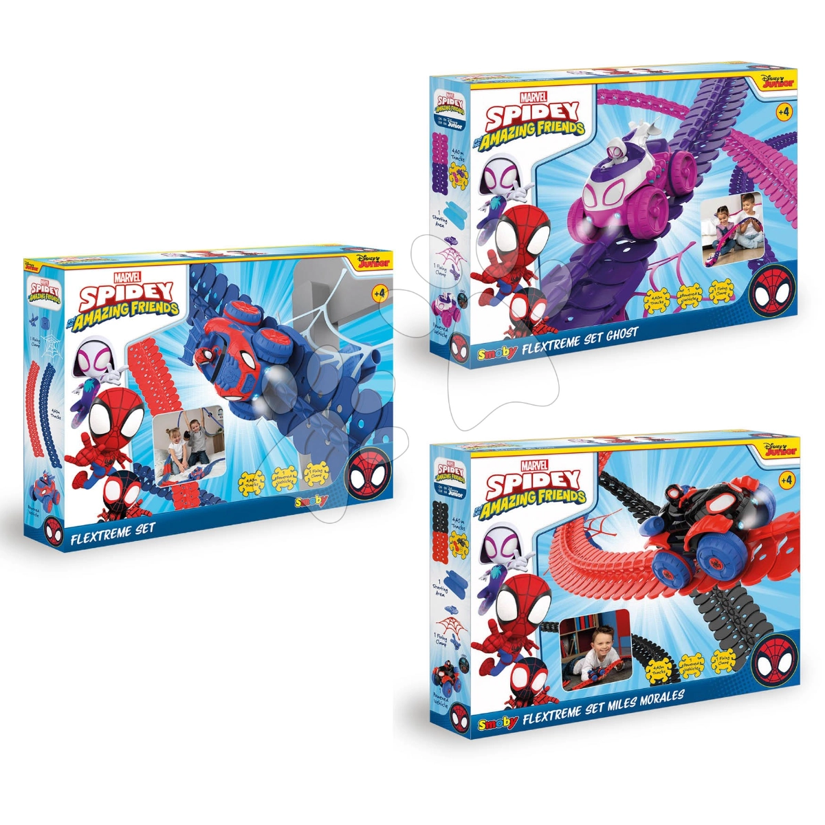 Smoby Spidey Flextreme - 184 pcs (sim-7600180923)