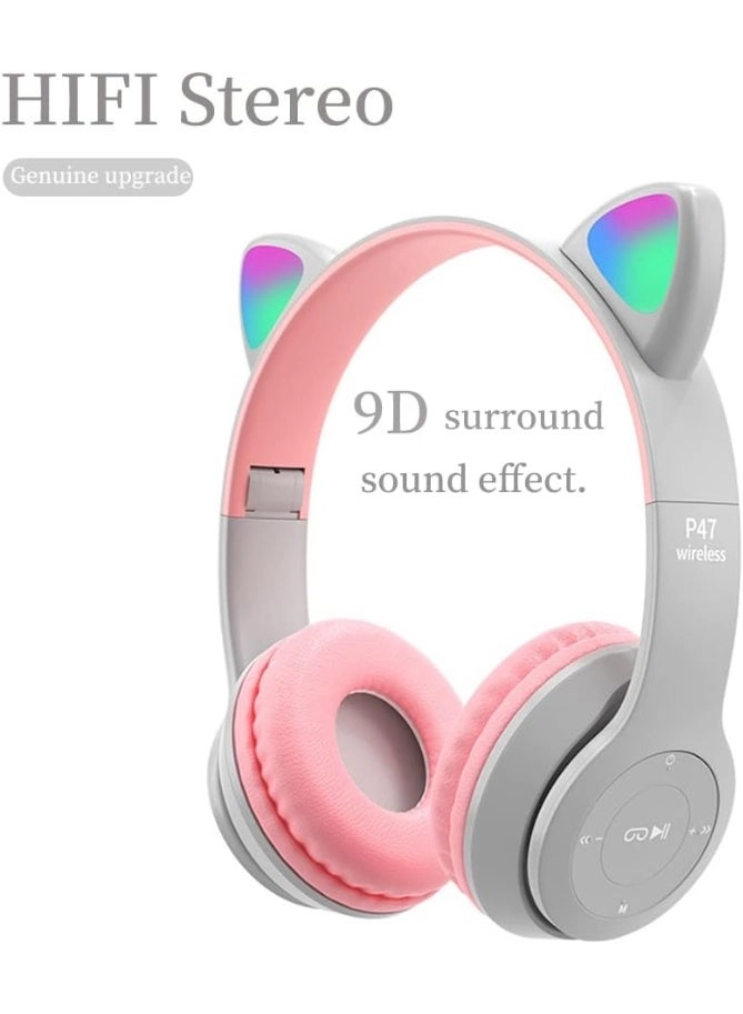 Cat Ear Headphones Wireless Headphone