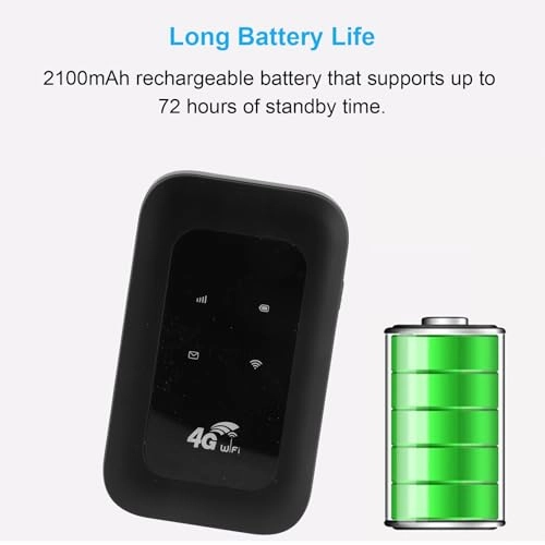 4G LTE Portable WiFi Router - 300Mbps