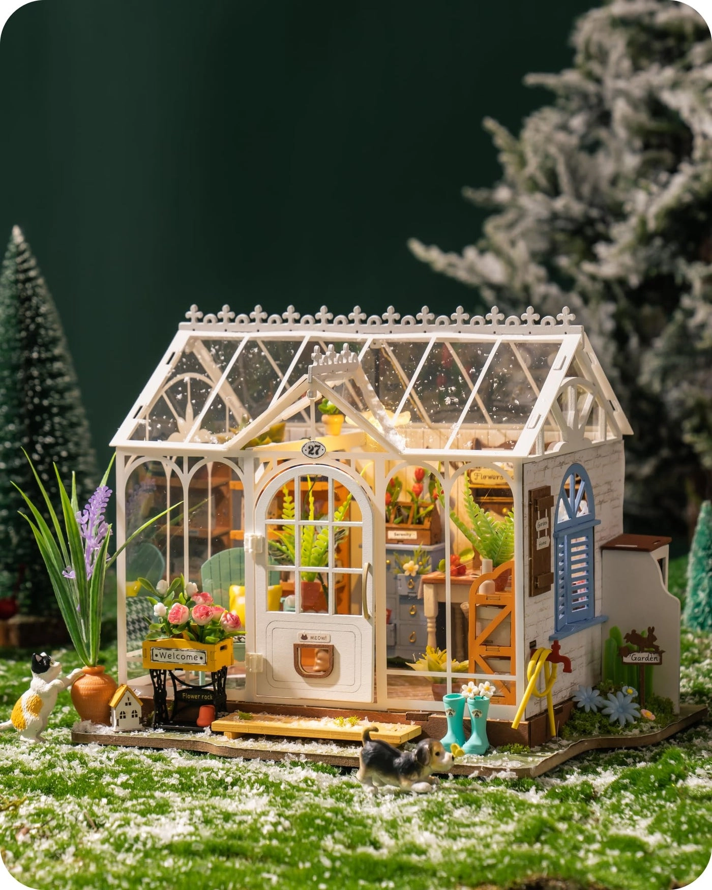 Dreamy Garden House - 1:24 scale