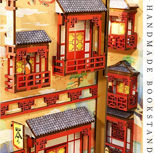 3D Wooden Book Stand Puzzle - 1：24