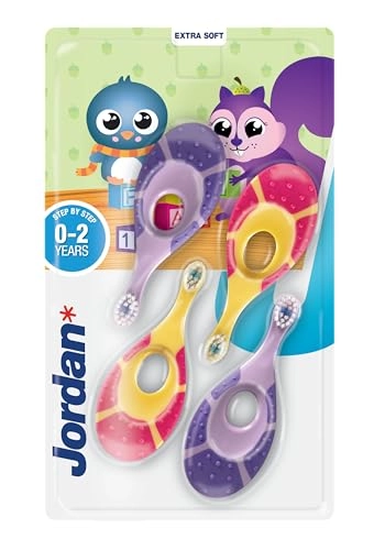 Step 1 Baby Toothbrush - Soft Bristles 4-Piece Pack