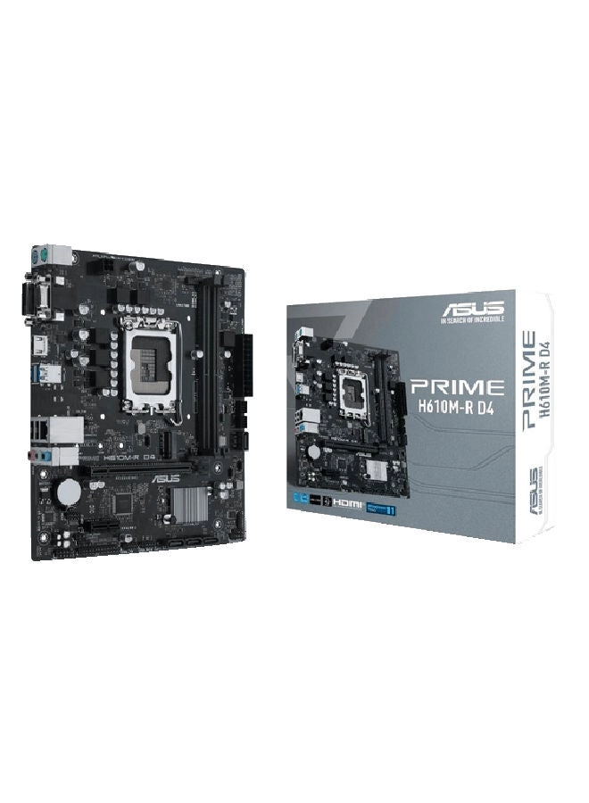 ASUS Prime H610M-R D4 - LGA 1700 Micro ATX