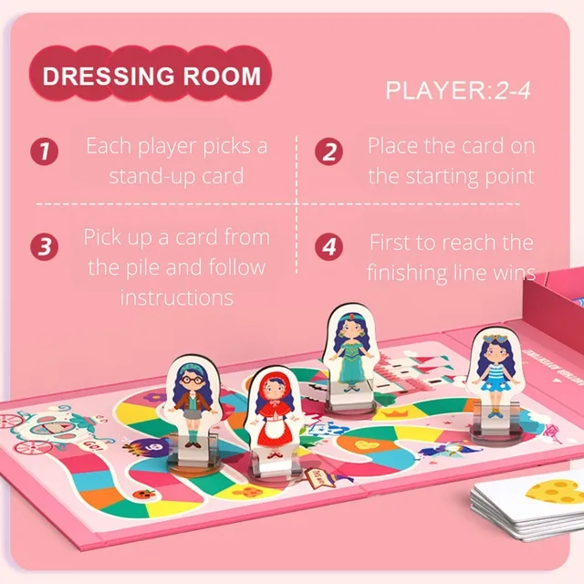 Magnetic Playset Sweet Girl - 3+