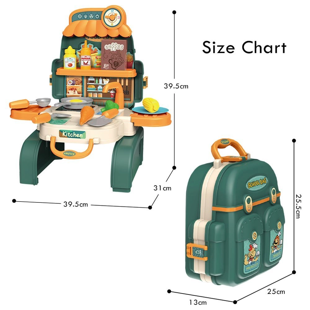 Kitchen School Bag - 21pcs (SAM-LS_RPSB_KTGR)