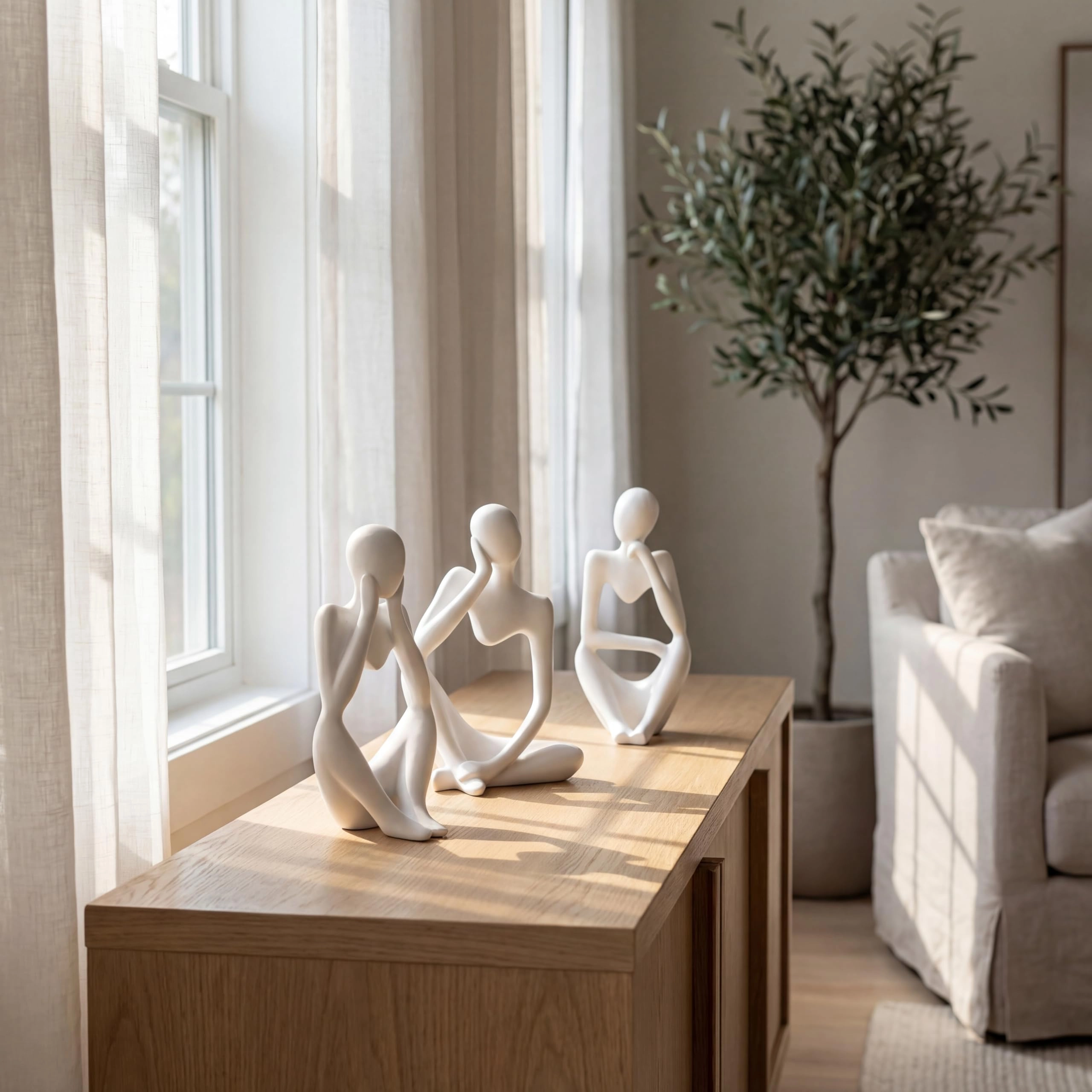 Thinker Statues - Artificial Stone