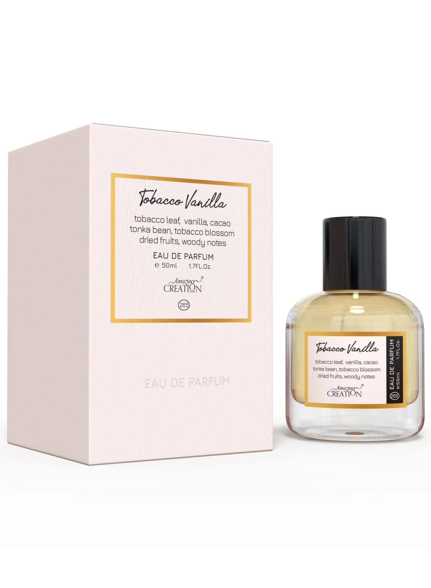 Amazing Creation Tobacco Vanilla Eau de Parfum 50ml