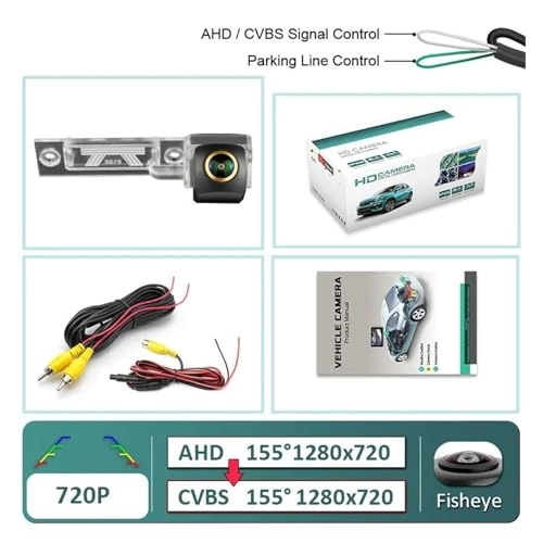 Rear View Camera - Night vision Wire 1080P