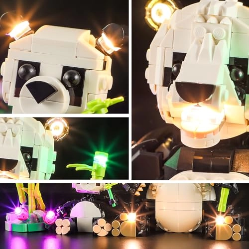 LED Light Kit - Wild Animals: Panda Family Set (31165)