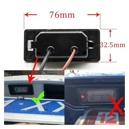 Reversing Camera - Universal RCA connector 680*480 720P