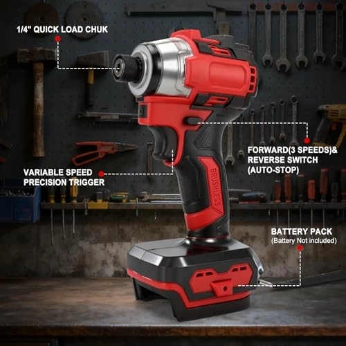 Impact Driver - Brushless 3100 RPM