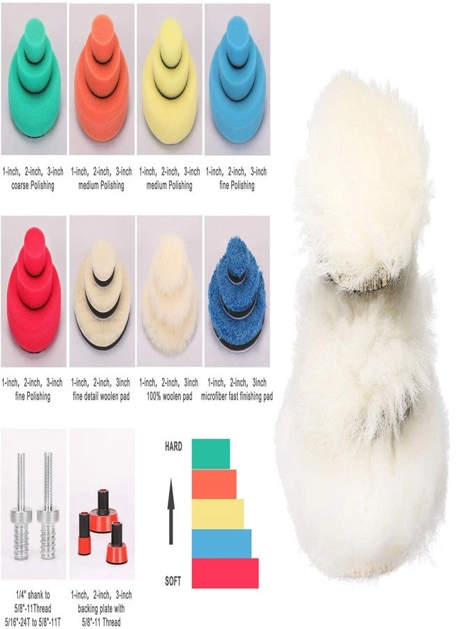 Buffing and Polishing Pad Kit