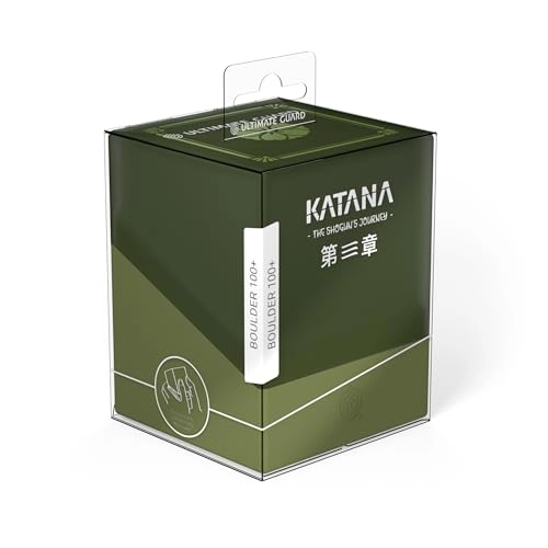 Boulder 100+ - Katana: The Shogun's Journey - Soft-touch finish Holds 100 double-sleeved cards