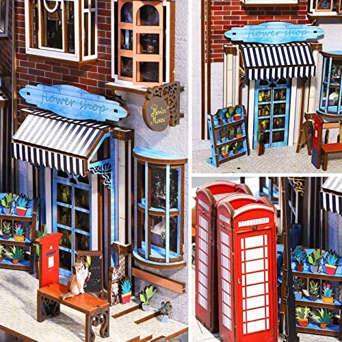 DIY Dollhouse Miniature Book Nook - Holiday 1:32