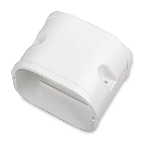 PVC Line Cover Kit - 4" Coupling PVC White