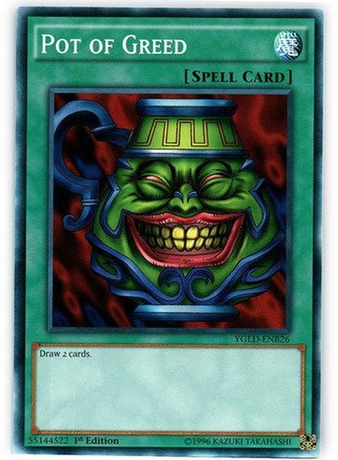 Yu-Gi-Oh! Pot of Greed YGLD-ENB26 - 1st Edition