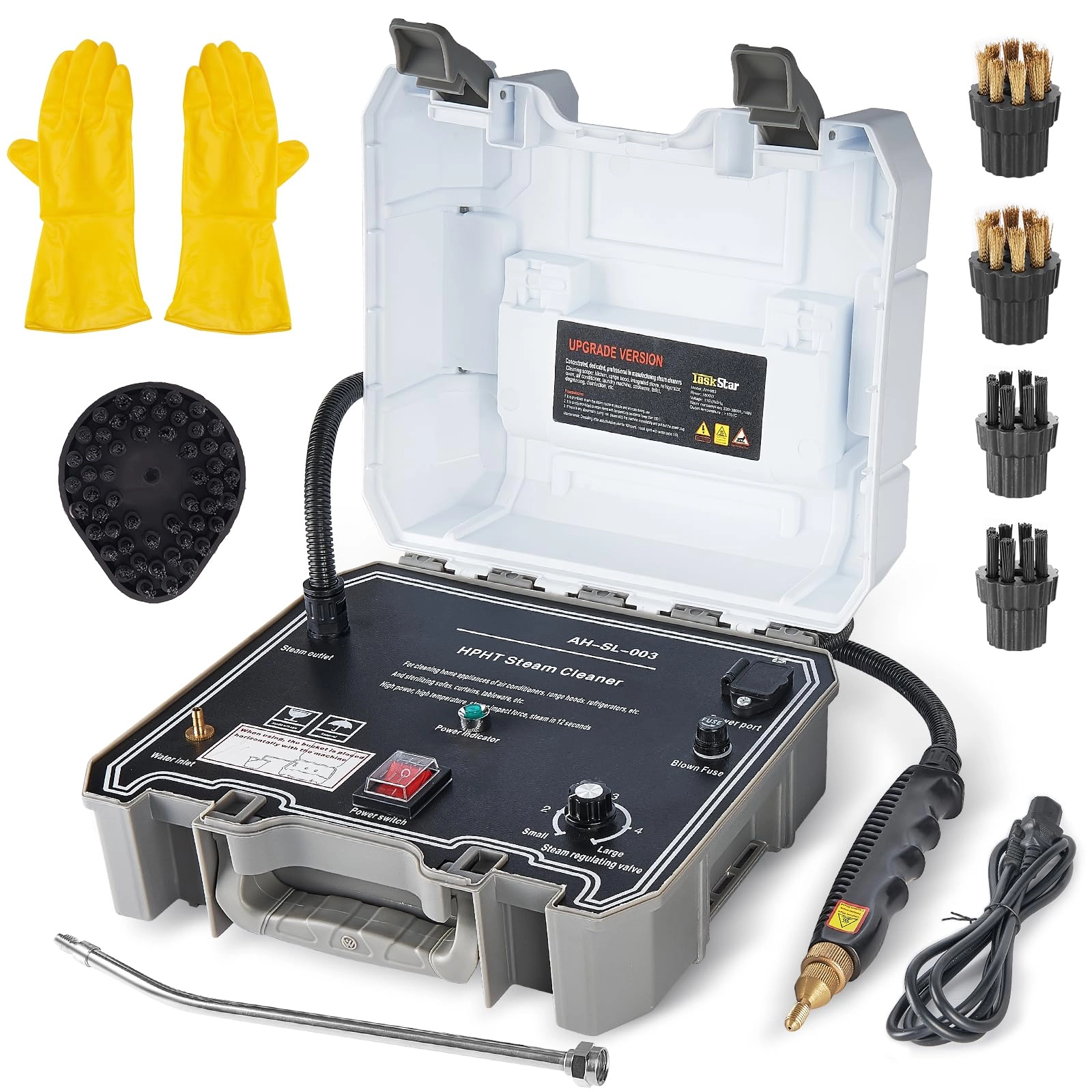 TaskStar Pressure Steam Cleaner - 3.0 bar