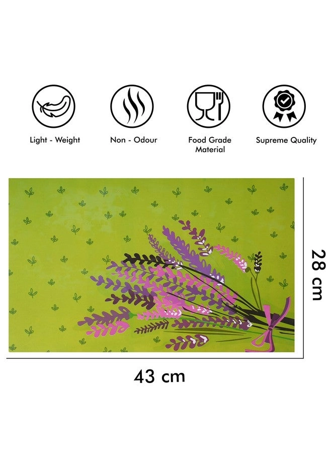 Fridge Top Cover - 99 X 56 CM + Fridge Handle Covers - 2 30 X 16 CM + Fridge Mats - 4 pieces 28 X 43 CM