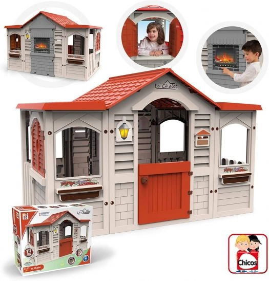 Large Children's House Le Chalet - 159 x 103 x 104 cm Indoor and Outdoor