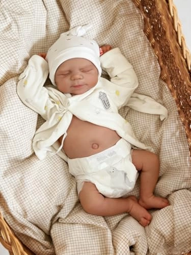 Reborn Baby Doll - 18 Inch Full Silicone Vinyl Boy