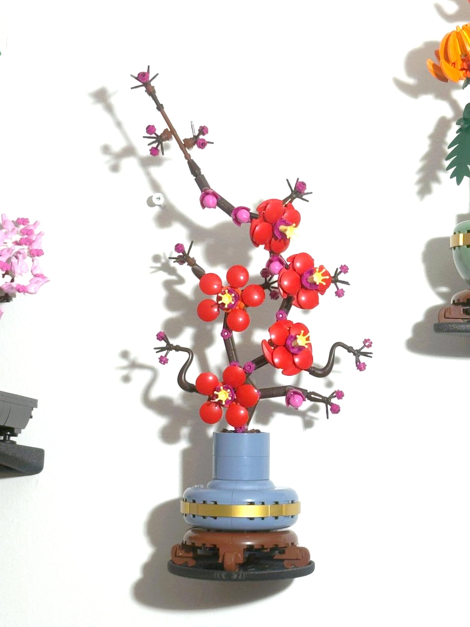 Wall Mount Compatible for Lego - Made in France Plastic