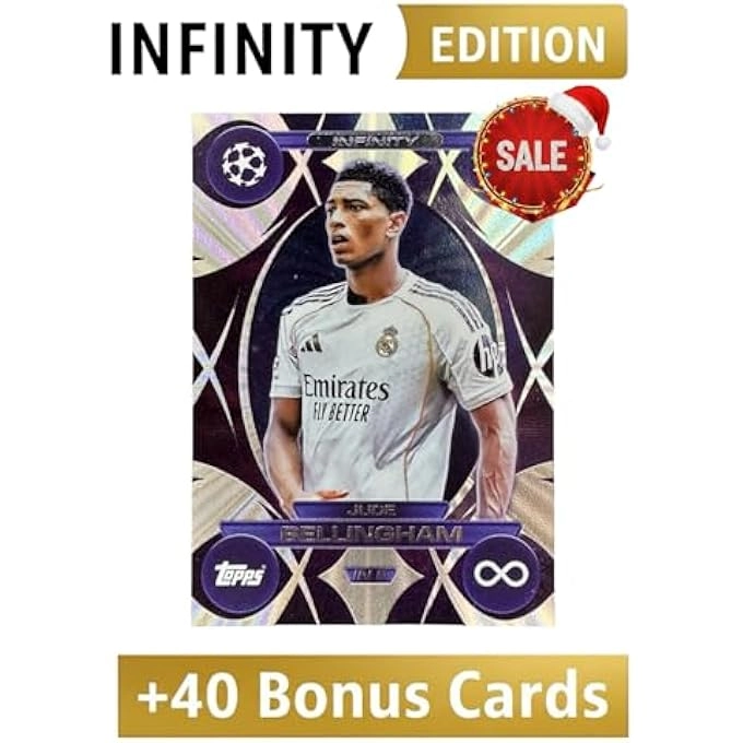 rayihni JUDE BELLINGHAM INFINITY MATCH ATTAX 2025/2026 - 40 pcs