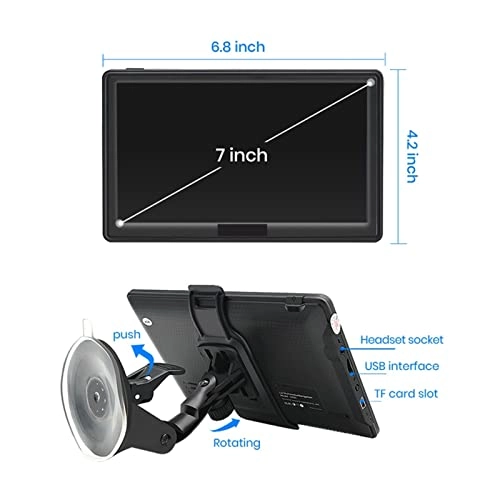 GPS Navigator 74165263146 - 7 inch 256M+8G