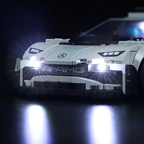 LED Lighting for Lego 76909 Mercedes-AMG F1 W12 E Performance - DIY Lighting Kit Battery Powered