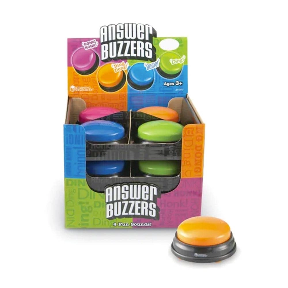 Learning Resources Answer Buzzers - 3+ 12 pieces