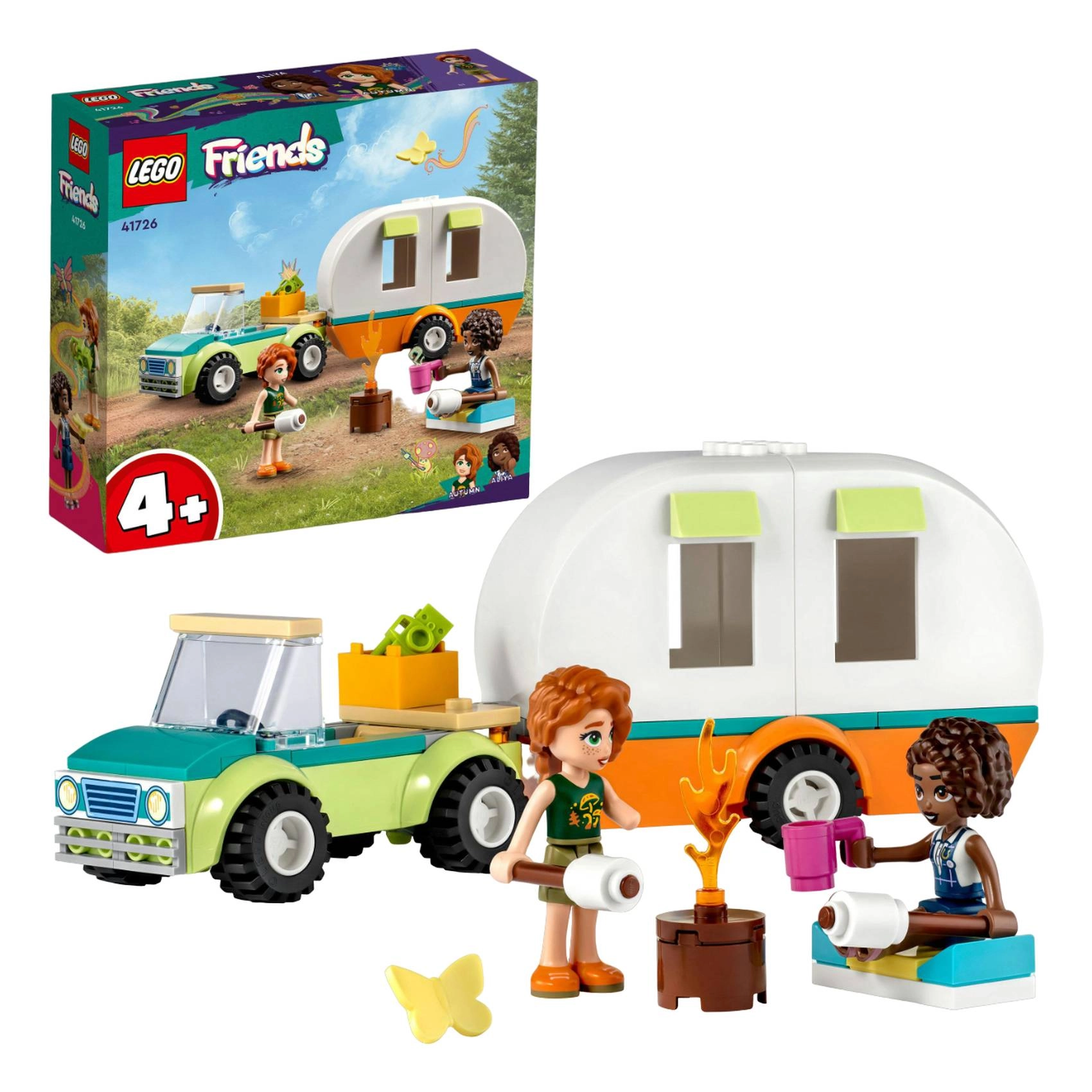 COLOR LAND CHILDRENS TOYS CENTER LLC Friends Holiday Camping Trip (41726) - Multicolour 3 mini-doll figures