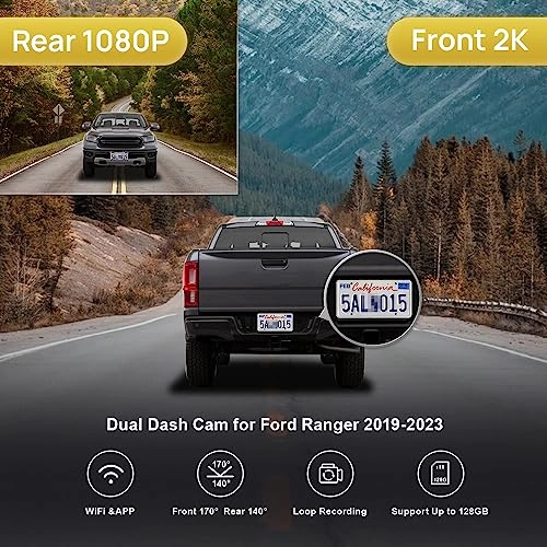 2K Front and Rear 1080P