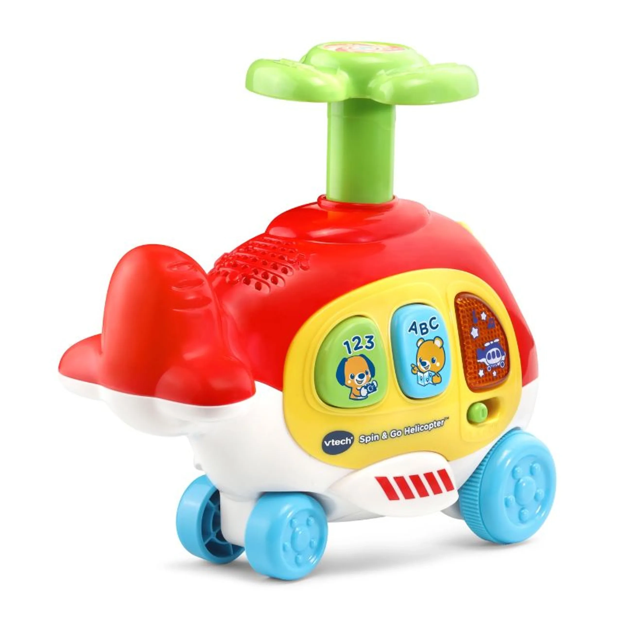 Push & Spin Helicopter - Suitable for 9 months to 3 years 3 sing-along songs
