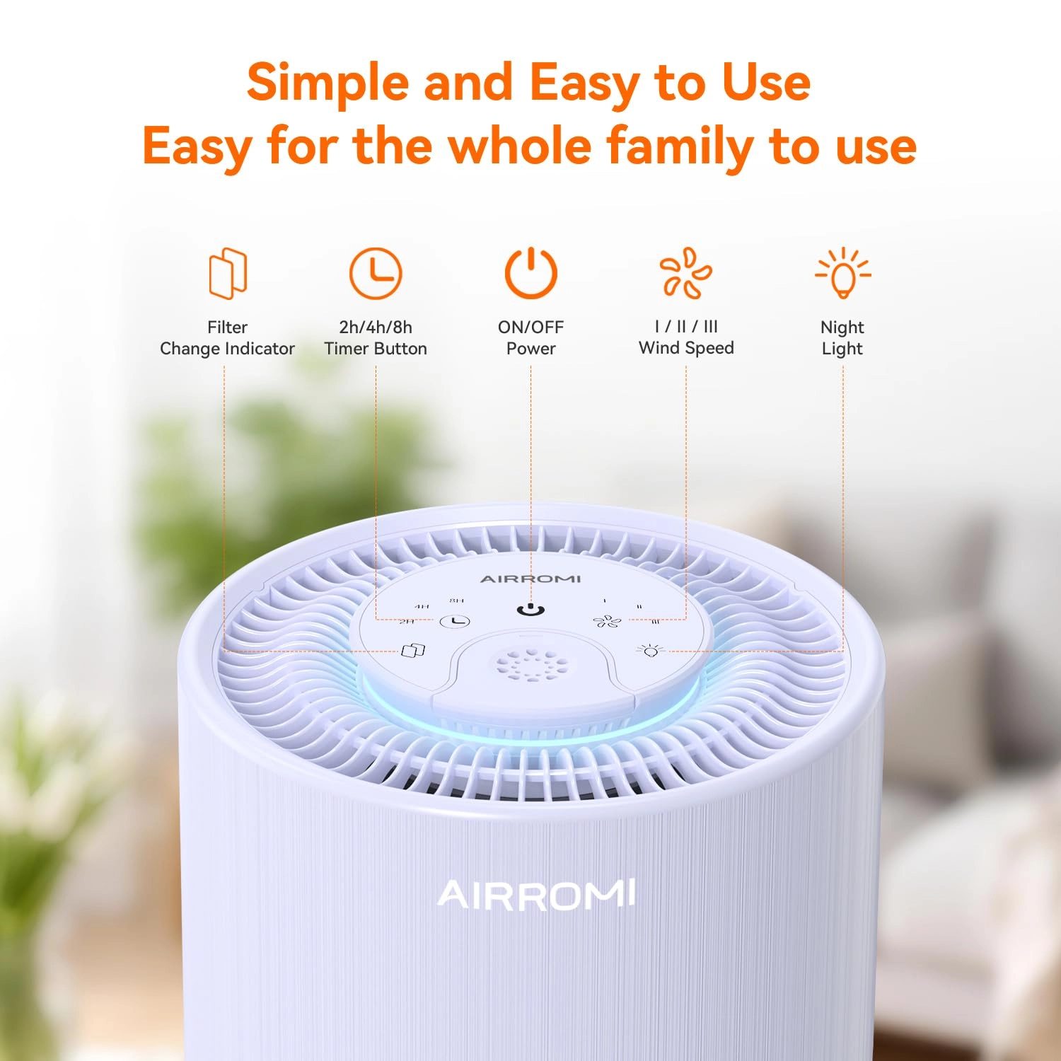 A2001 - Beige HEPA 3in1 Filter