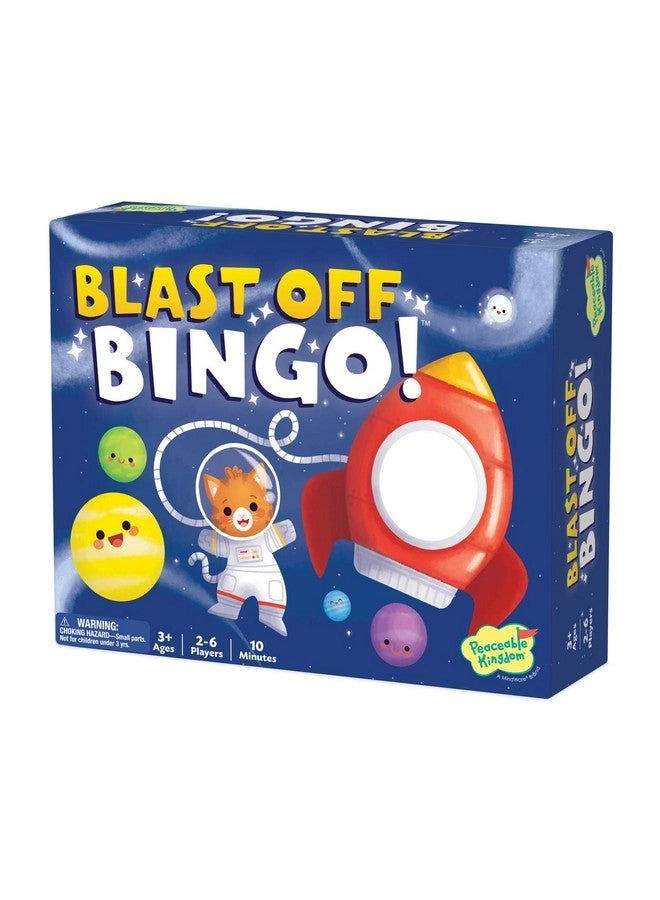 Blast-Off Bingo: Independent Bingo Game for Kids