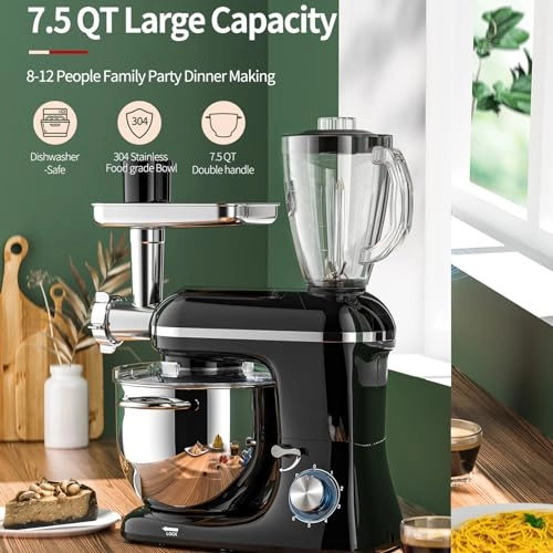 Stand Mixer - 7.5QT 850W
