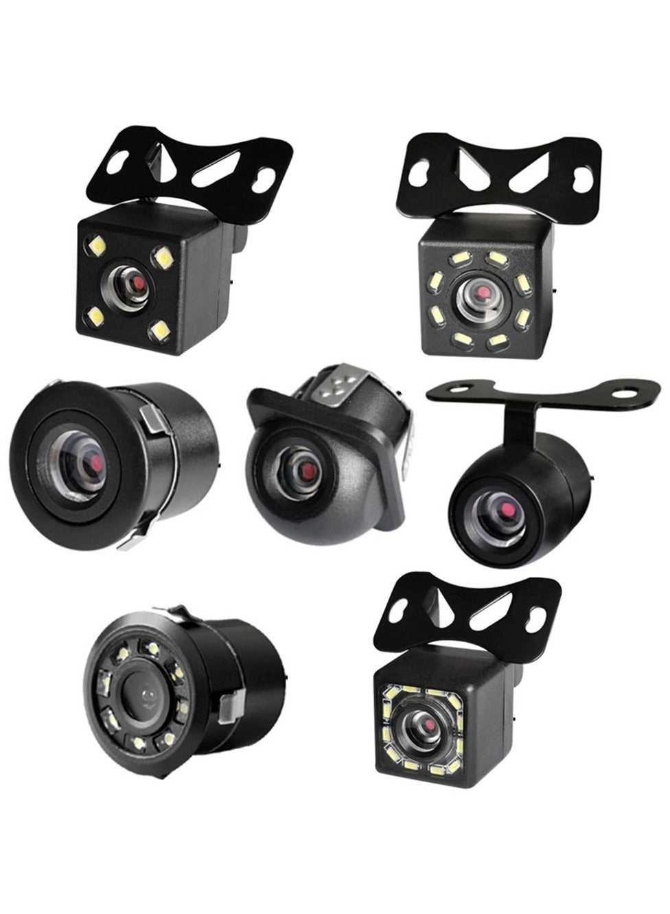 HD reversing camera with light - night vision 720*480 pixels