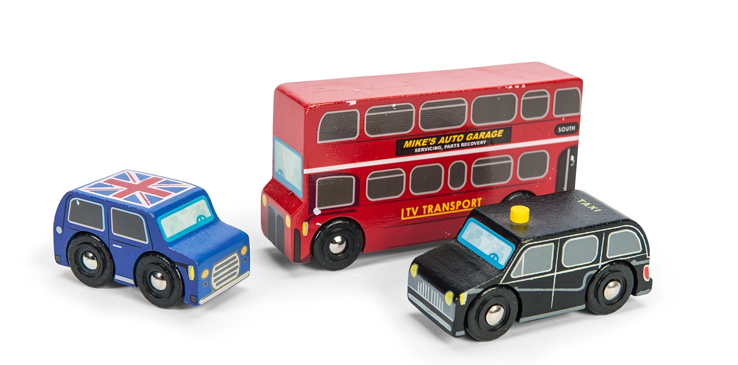 Le Toy Van Retro Metro Car Set - 1/3 scale 3 pcs