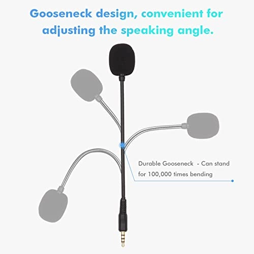 Gooseneck Microphone 3.5mm-Mini-Jack Microphone