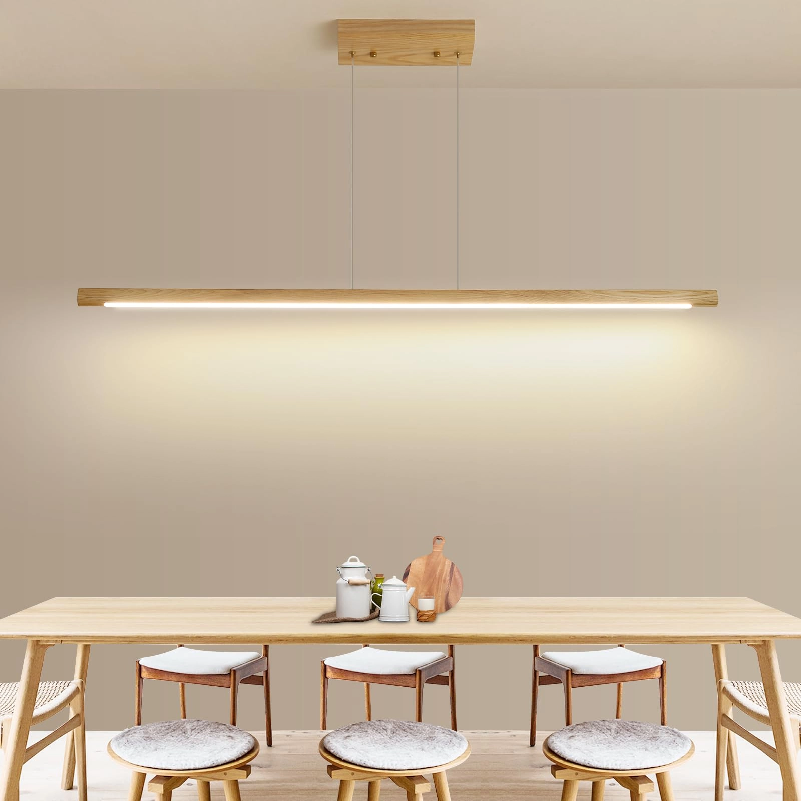 Modern LED Pendant Light - 3000k/4500k/6000k 10% to 100% Dimmable