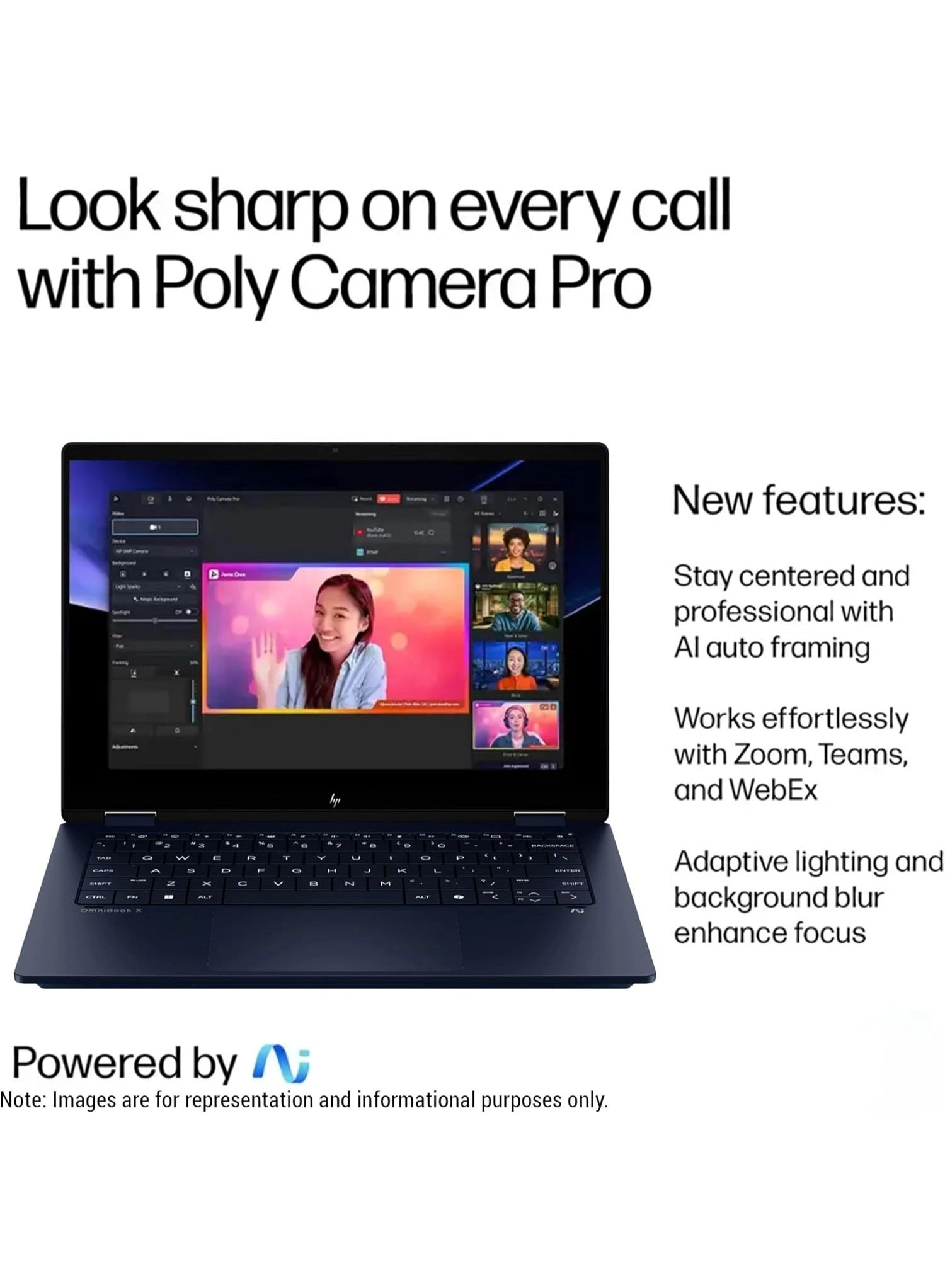 OmniBook X Flip 14-fm0023dx - 14'' Core Ultra 7-256V 16GB DDR5 2TB SSD