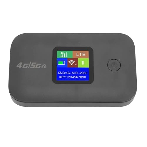 Portable WLAN Router - 4G 150Mbps (DL) 50Mbps (UL)