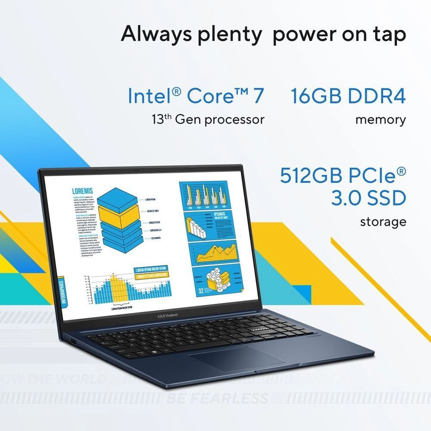 Vivobook 15 X1504VA - 15.6'' Core i7-1355U 16GB DDR4 512GB SSD