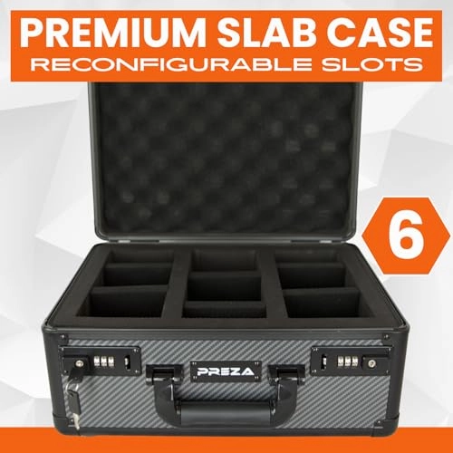 Slab Case - Large Combination and Key Lock