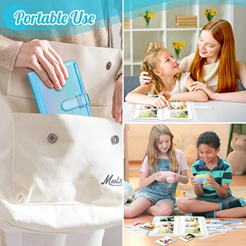 Instax Mini 96 Pockets Faux Leather PVC Photo Album