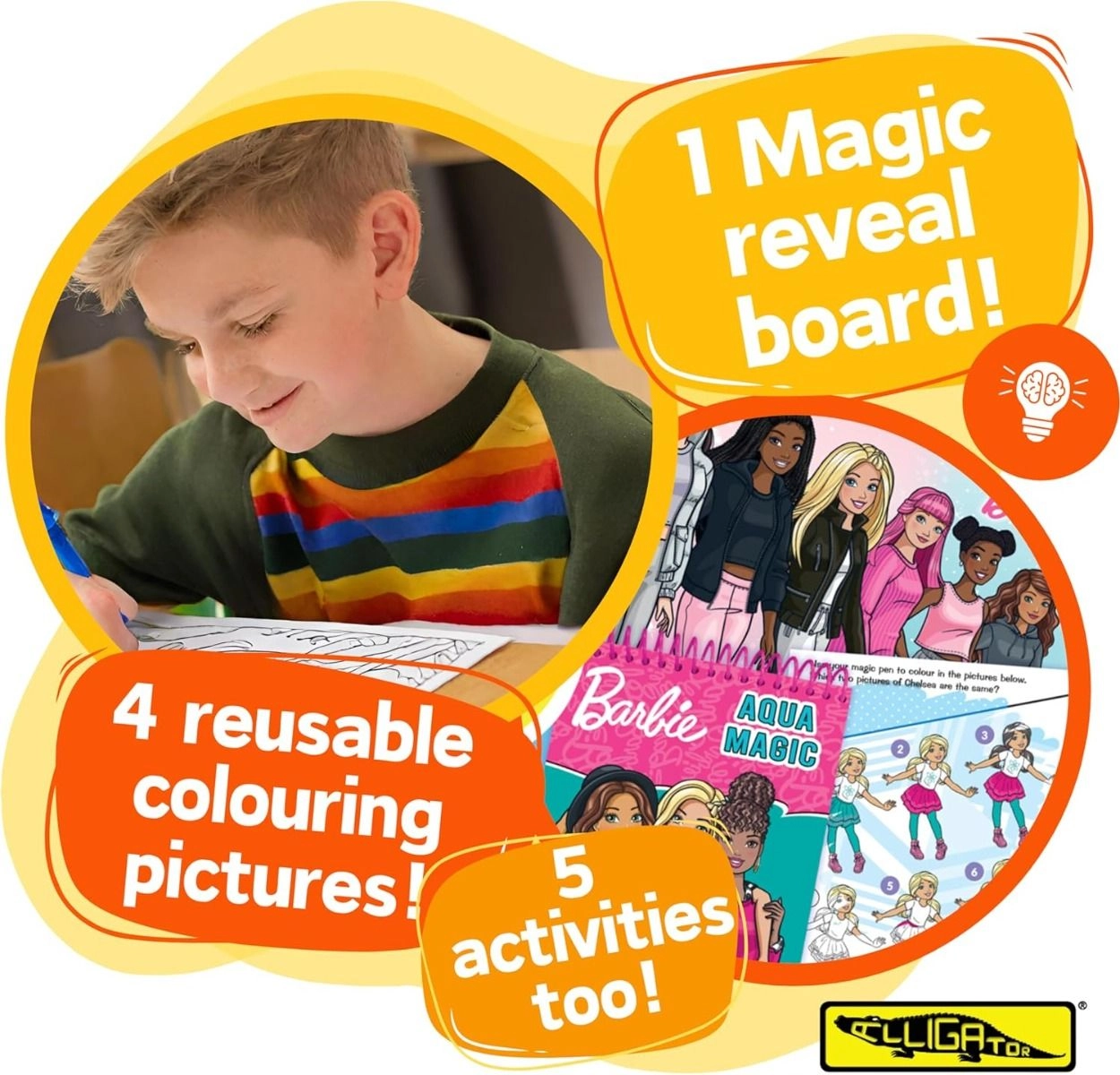 Aqua Magic - Gift Set Book Board Water Pen